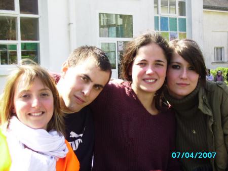 Candice, Julien, Charlotte et Lucie
